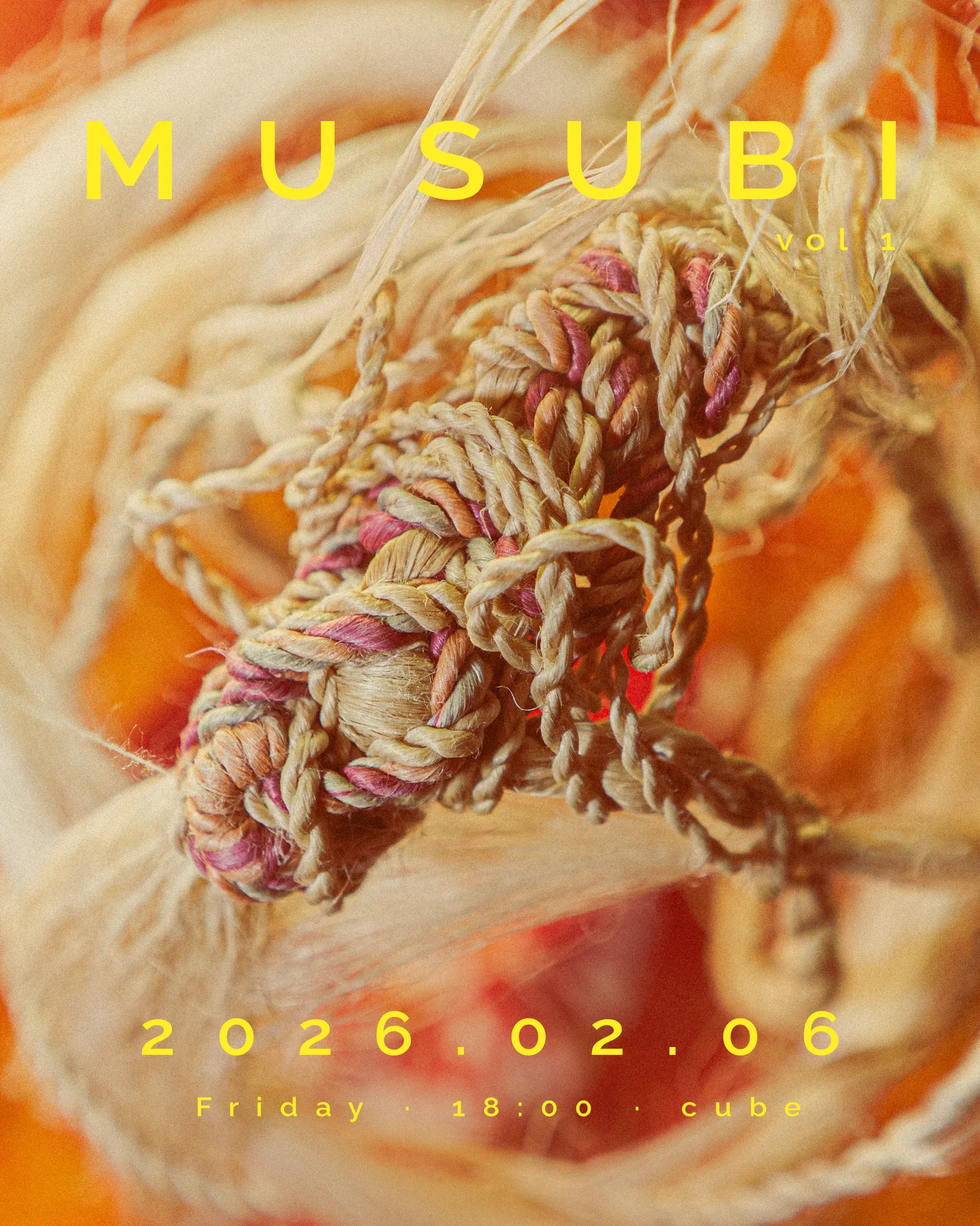 MUSUBI vol. 1 flyer